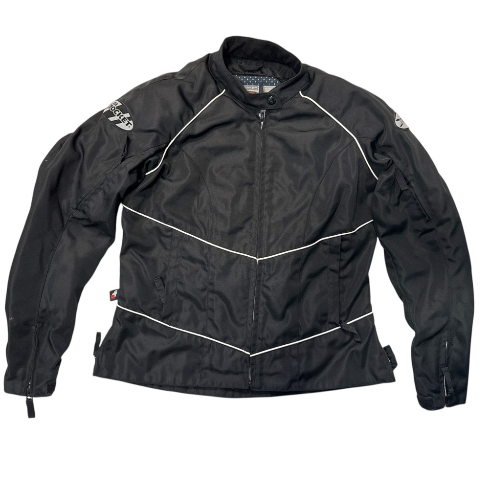 Joe Rocket  Performance Motorcycle Black Jacket‎ Women’s Medium